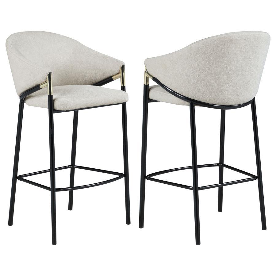 Upholstered Counter & Bar Chairs Set of 2