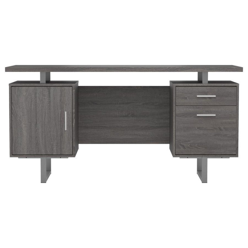 Lawtey 2-Drawer Computer Desk