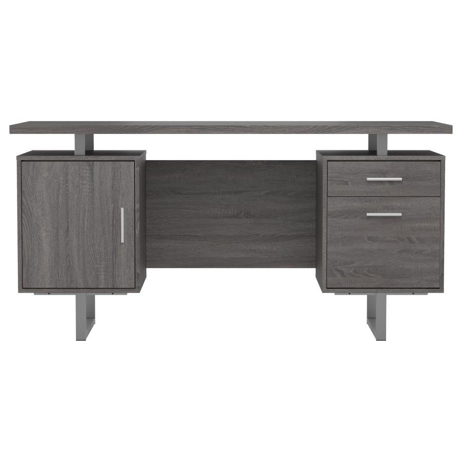 Lawtey 2-Drawer Computer Desk