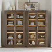 South Bend - 2 Piece Bunching Cabinet Set
