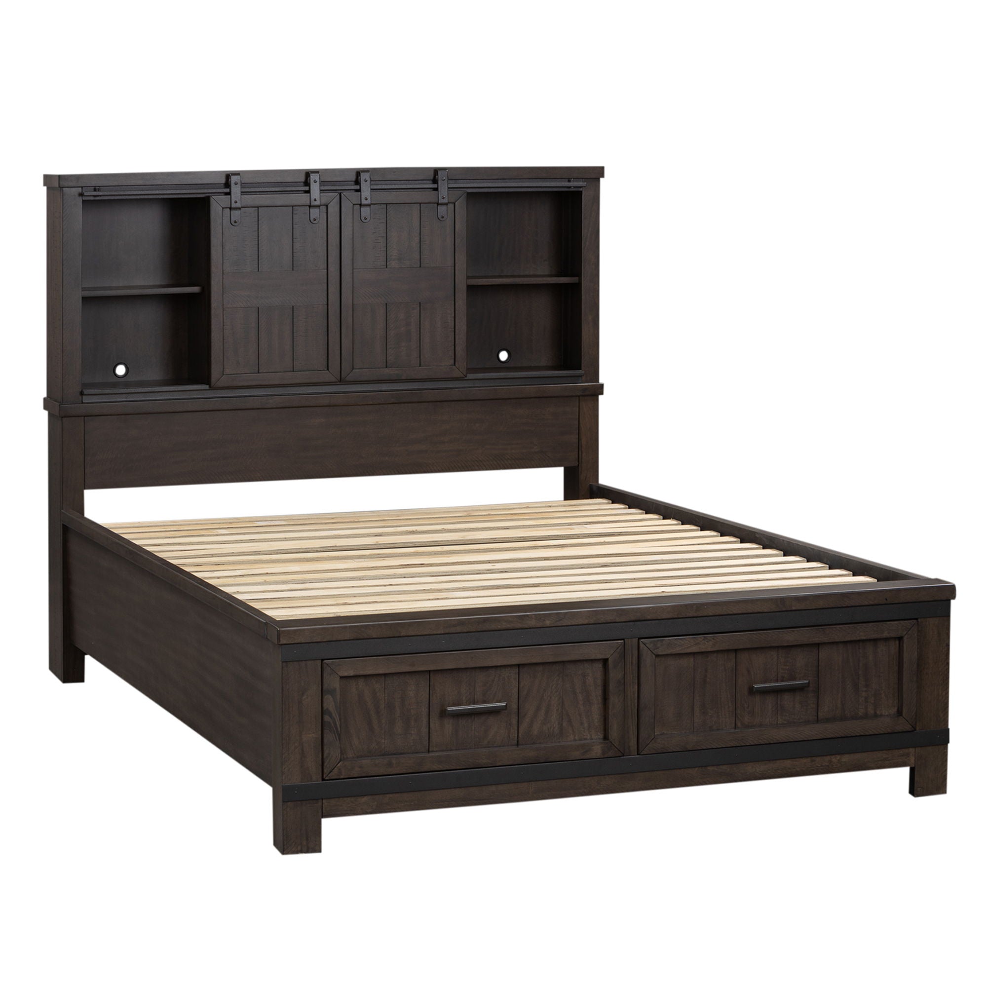 Thornwood Hills Bookcase Bed