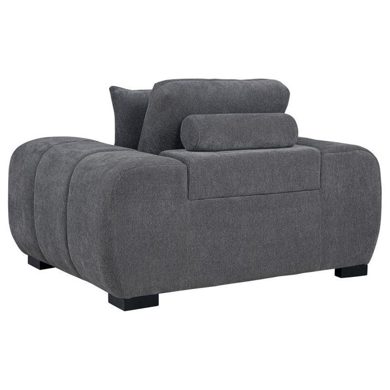 Octavia Upholstered Track Arm Accent Chair