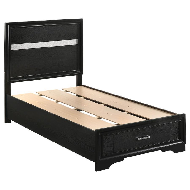 Miranda Full Storage Panel Bed