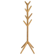 Margaret - Solid Wood Coat Rack in Natural Oak