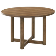 Crestmore Round and Rectangular Wood Dining Table Set
