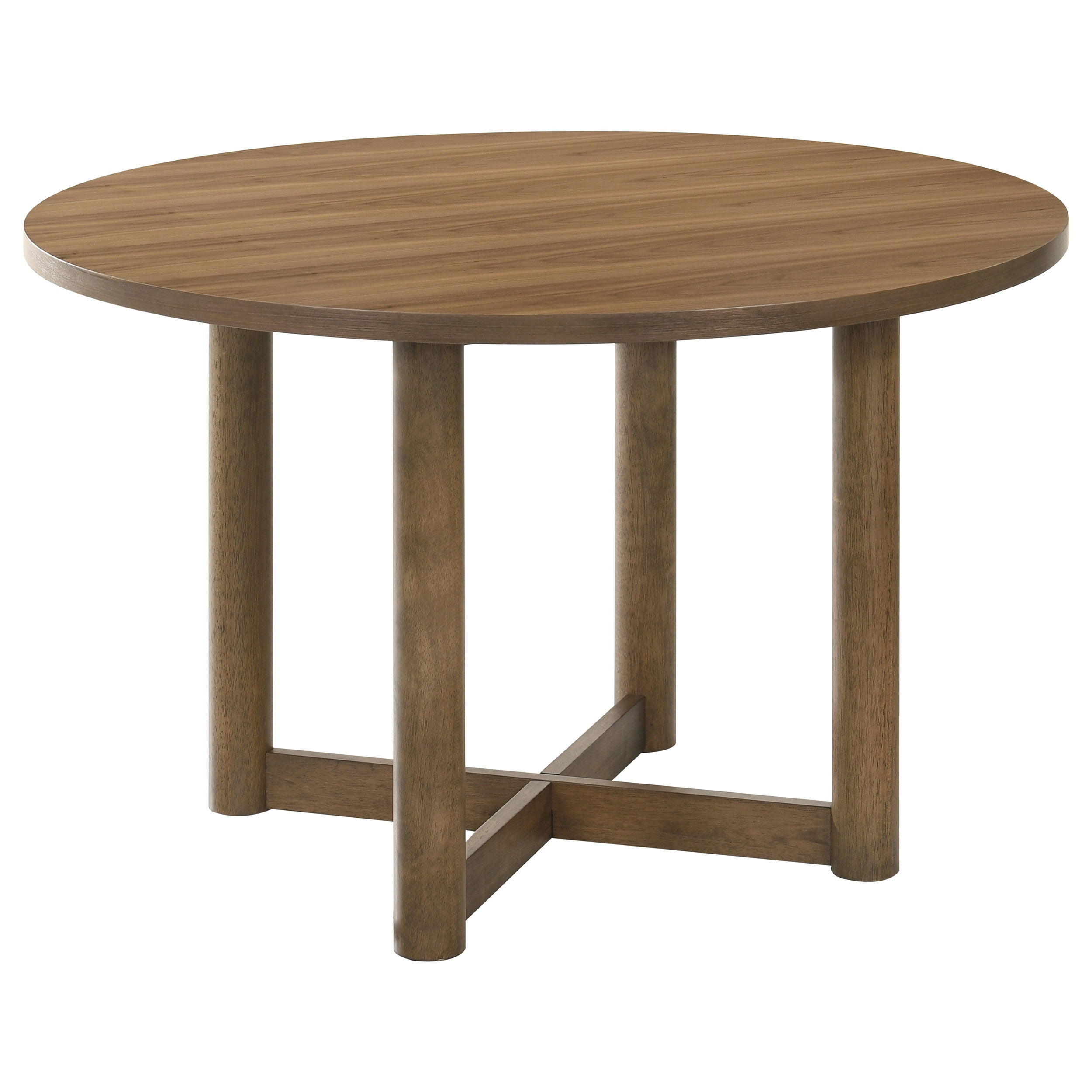 Crestmore Round and Rectangular Wood Dining Table Set