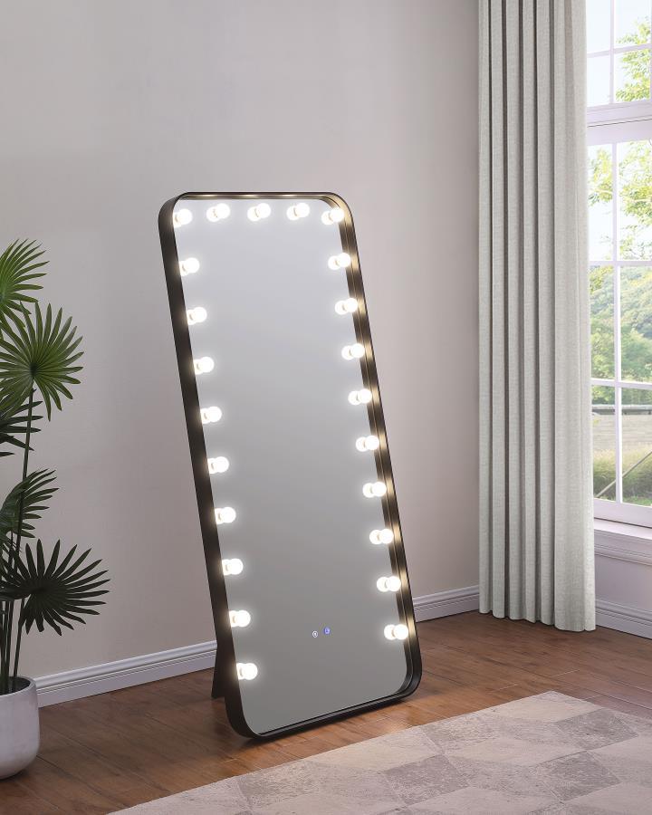 Canton LED Standing Mirror with Bluetooth Speakers