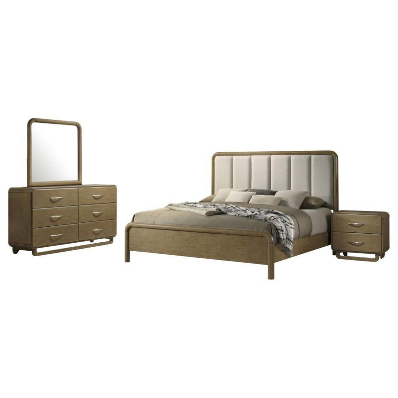 Amsbury Bedroom Set in Nutmeg