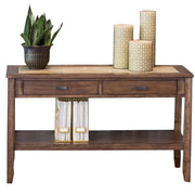 Mesa Valley Sofa Table in Dark Brown