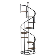 Roseglen 8-Shelf Staircase Bookshelf