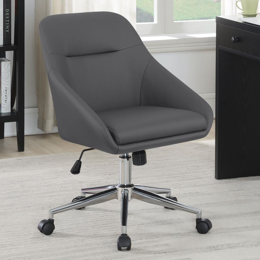 Jackman Upholstered Adjustable Home Office Desk Chair