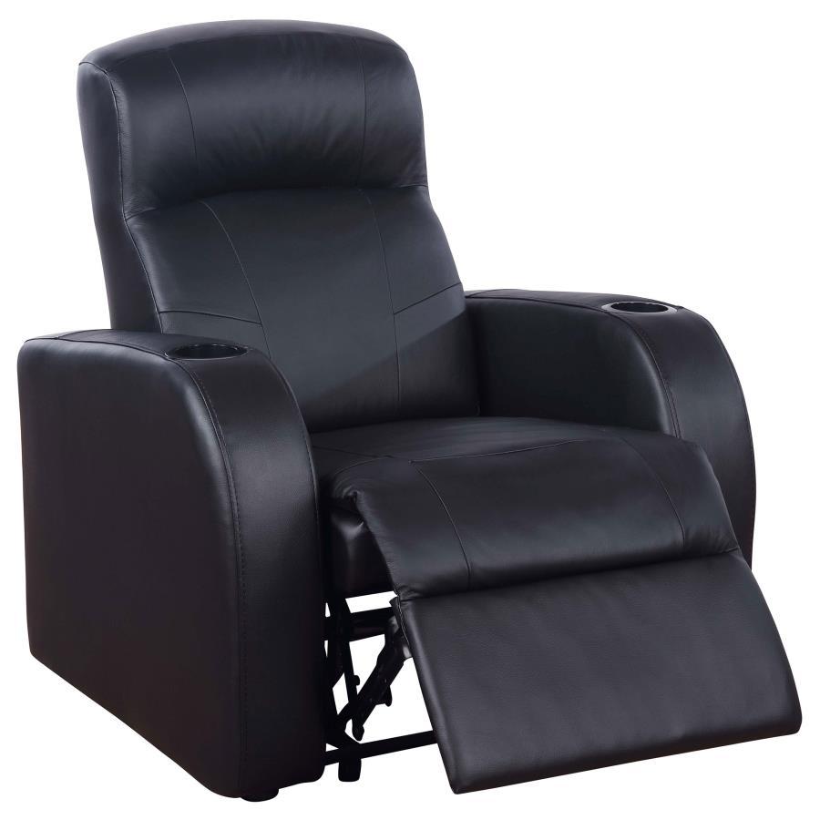Cyrus Upholstered Track Arm Recliner