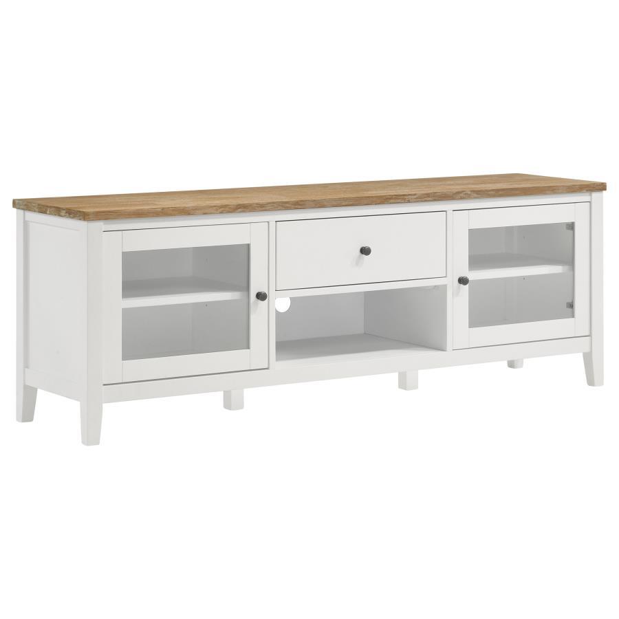 Hollis 2-Door Wood TV Stand