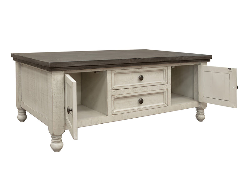 Stone - Cocktail Table With 4 Drawers