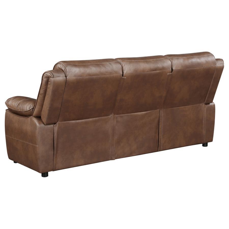 Ellington Upholstered Padded Arm Sofa Set
