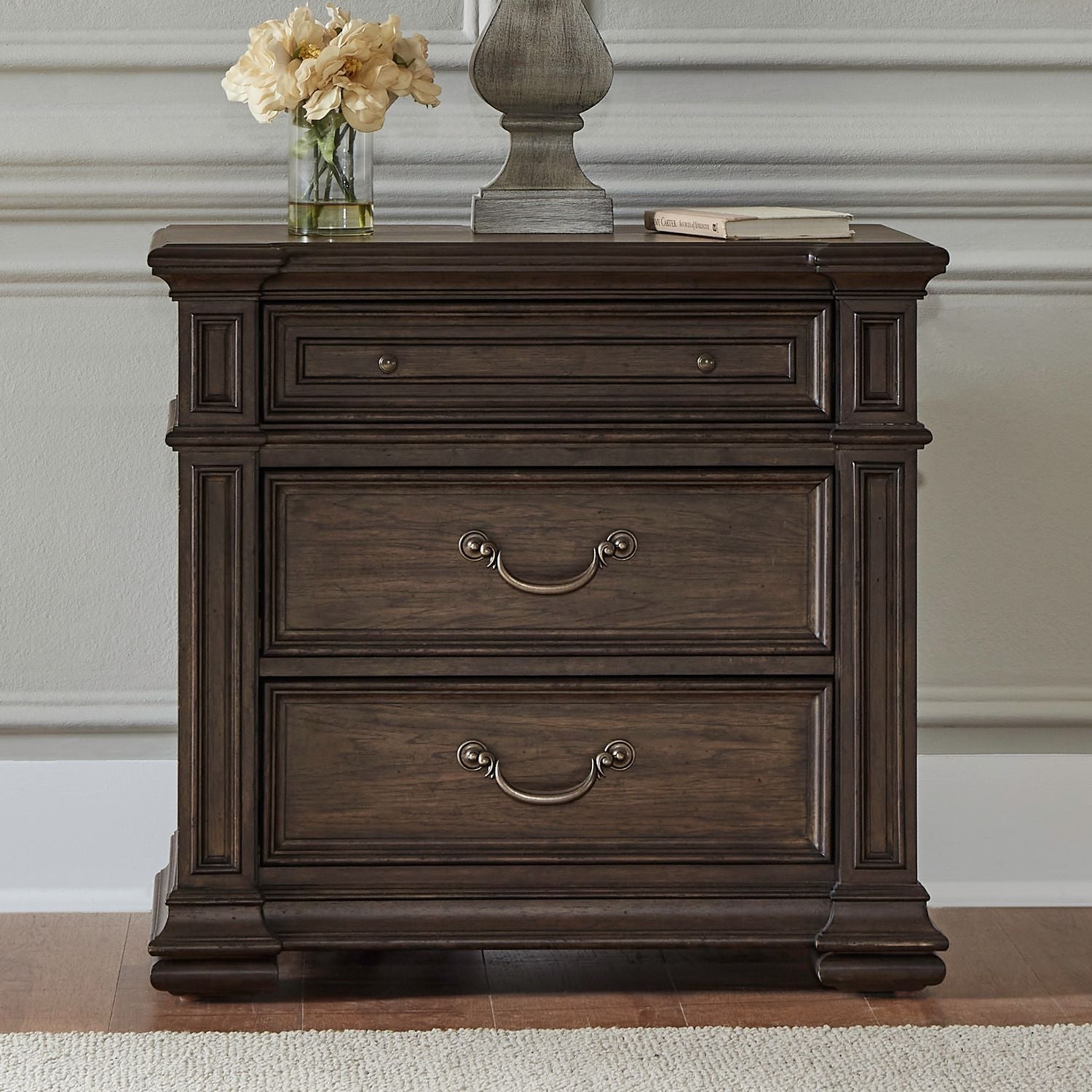 Provence Park Nightstand in Brown
