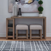 Corso - 3 Piece Console Set - Brown