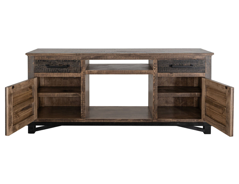 Loft 70.25" Electric Fireplace TV Console