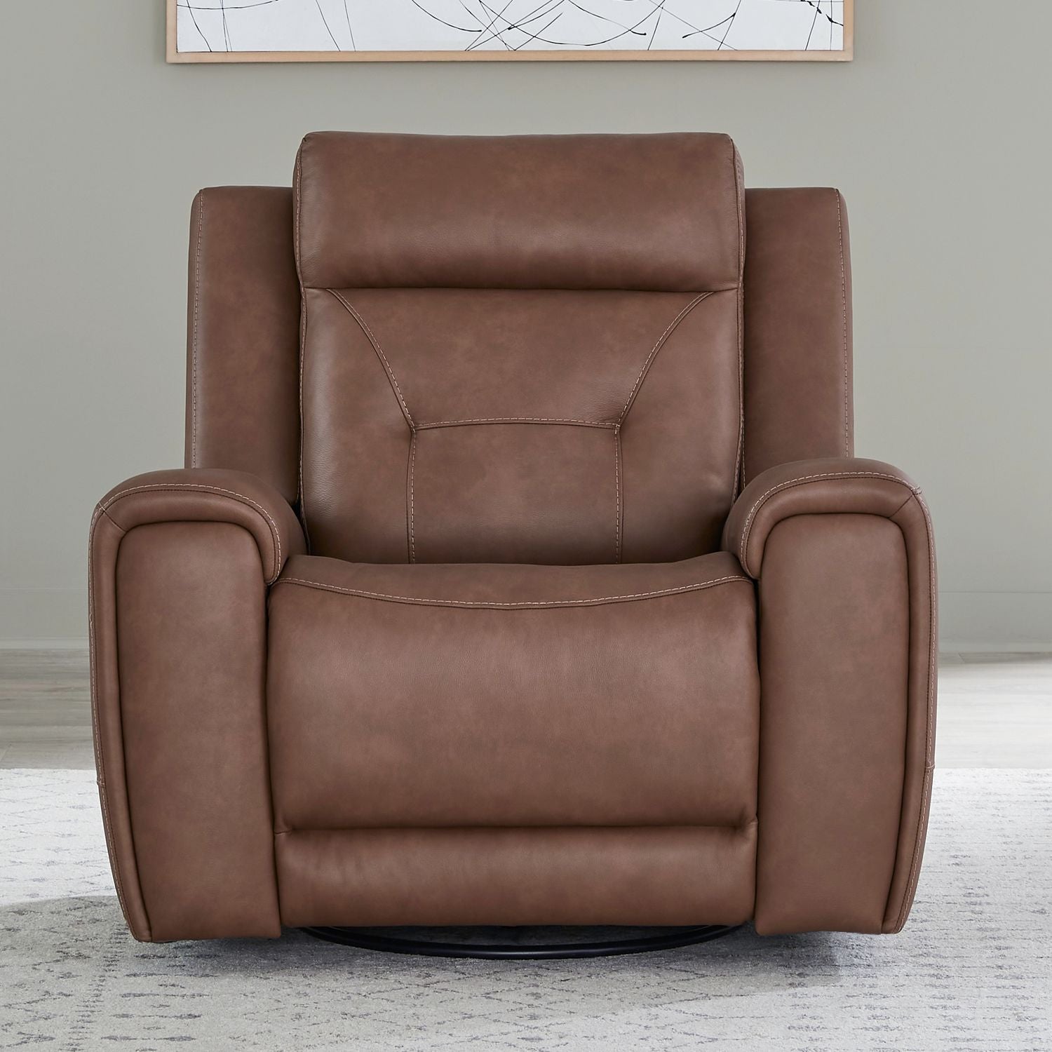 Beckham - Swivel Glider Recliner P2 - Brown