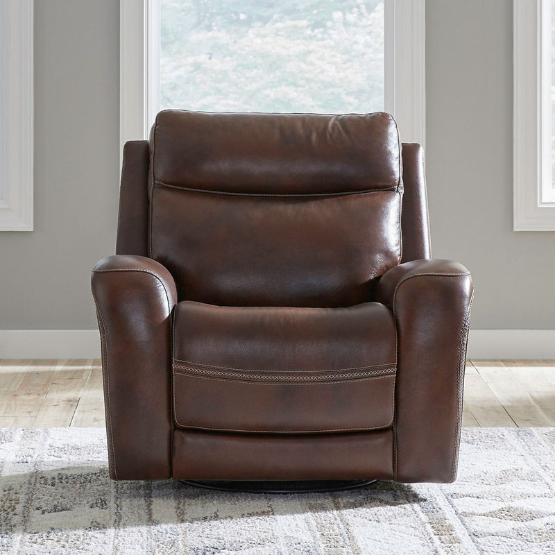 Blair Swivel Glider Recliner P2 - Cognac, Zero