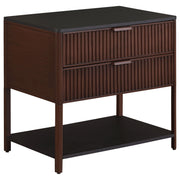 Zimmerlee - 2-Drawer Side Table with Shelf