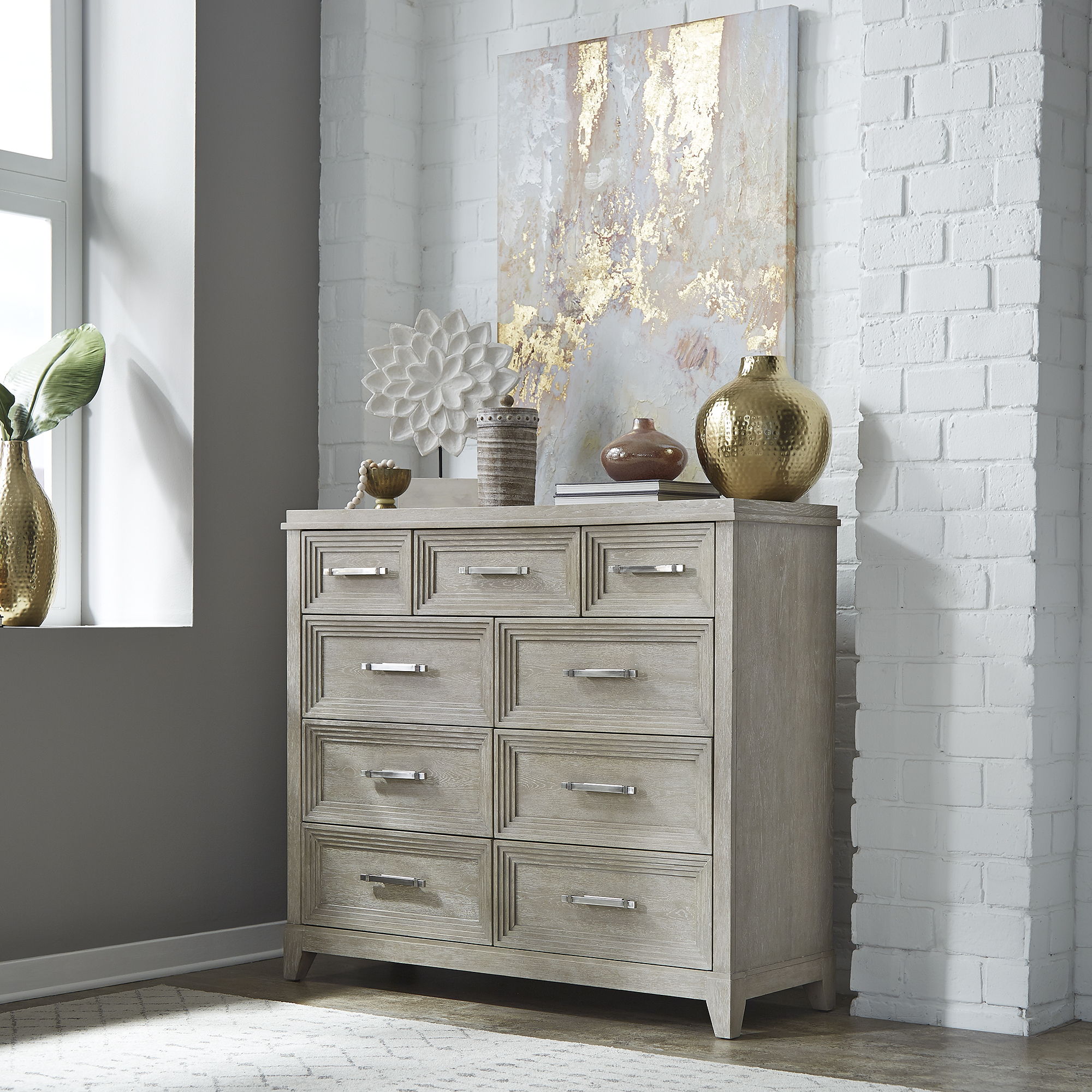 Belmar Dresser – Washed Taupe