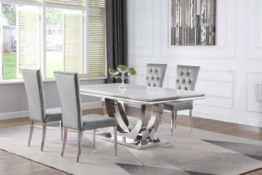 Kerwin 5-Piece Rectangular Dining Table Set
