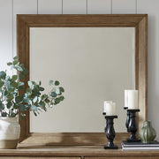 Grandpas Cabin Mirror in Light Brown