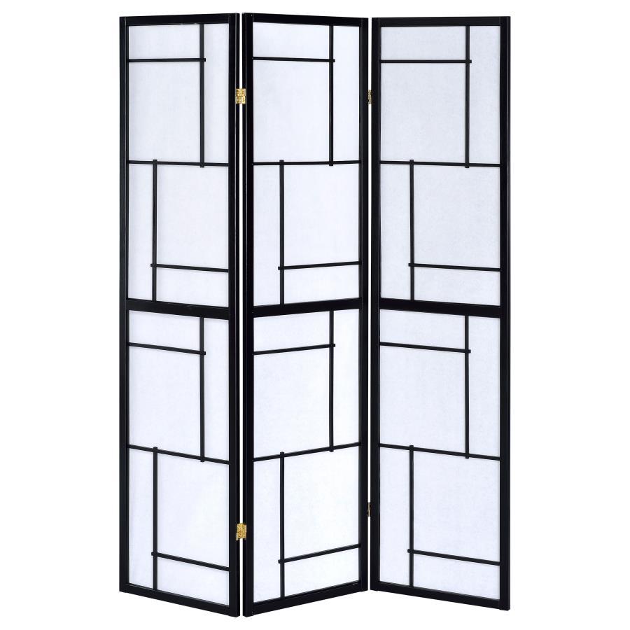 Damis 3-Panel Room Divider Folding Shoji Screen