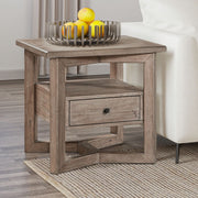 Proximity Place Round Cocktail Table - Light Brown