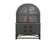 Obsidian 6-Door Hutch Cabinet