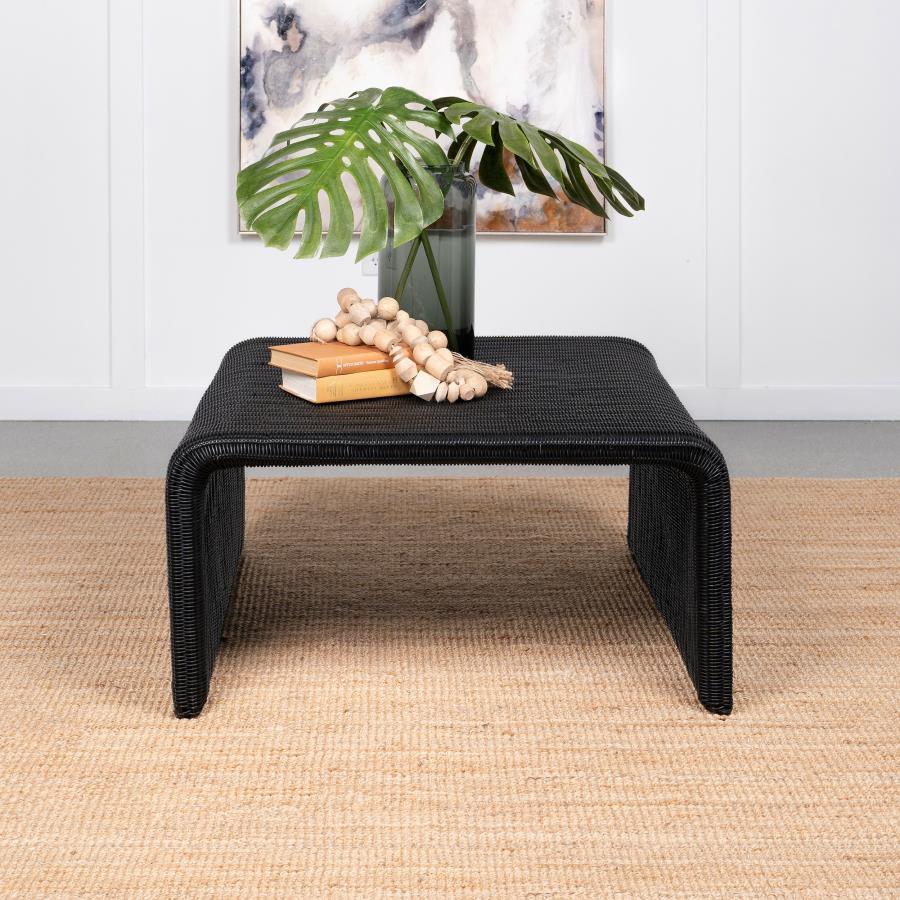 Cahya Woven Rattan Coffee Table in Natural