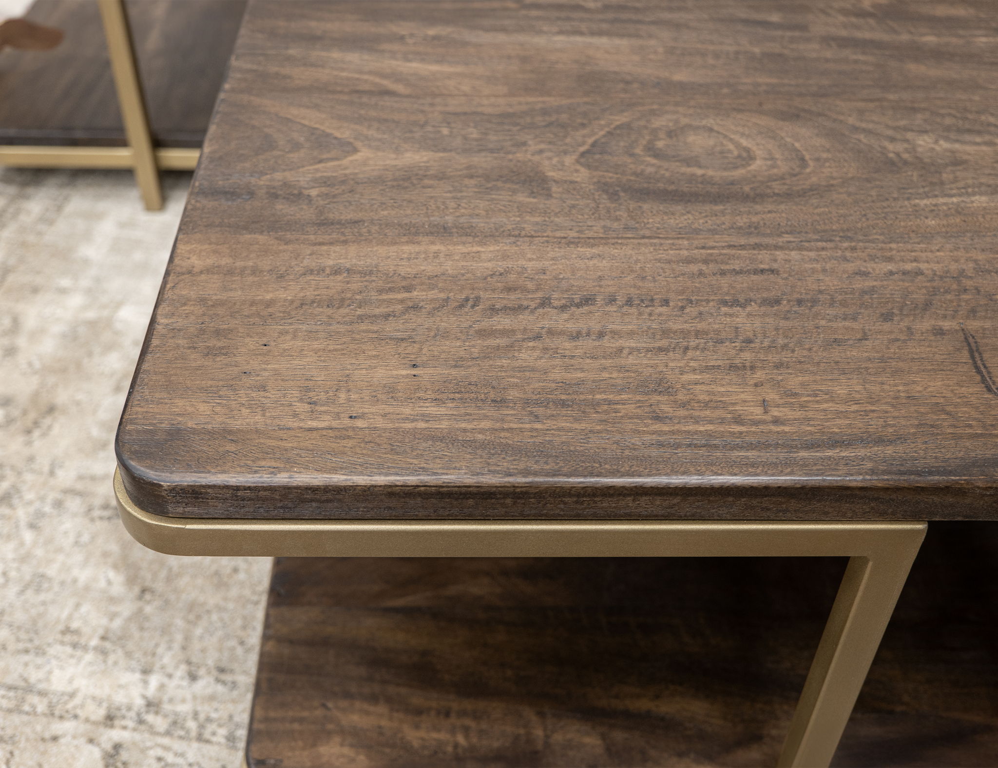 Onix Occasional Table Collection – Solid Mango Wood