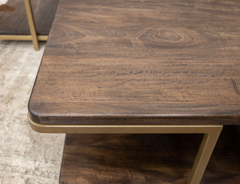 Onix Occasional Table Collection – Solid Mango Wood