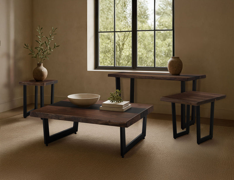 Riverwood Cocktail Table with Parota Wood
