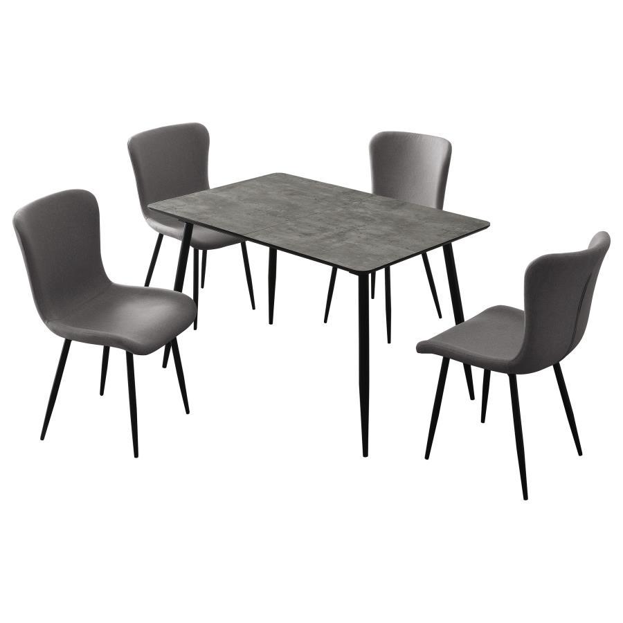 5 & 7 Piece Dining Set with Extension Table