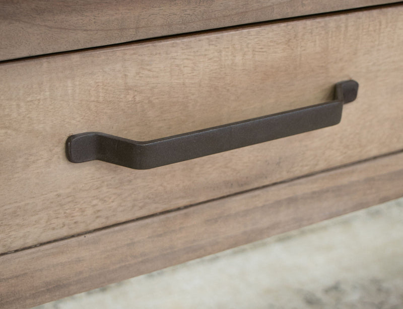 Natural Parota - 4 Drawer Cocktail Table - Brown Cappuccino