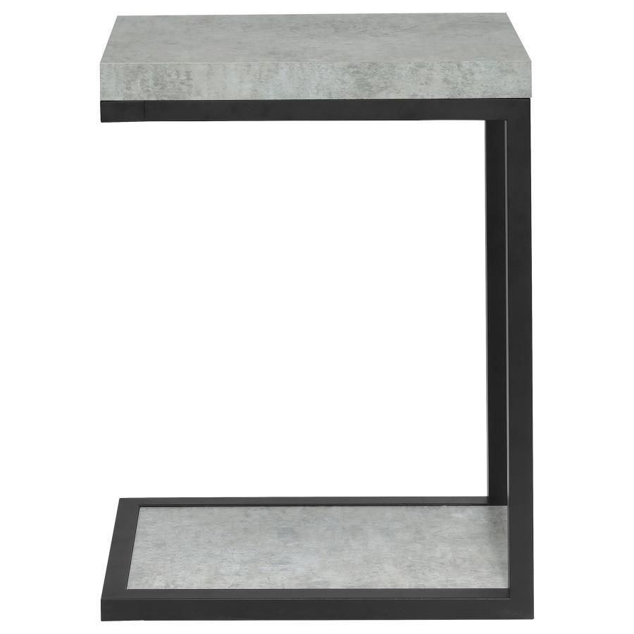 Beck C-Shape Sofa Side Table