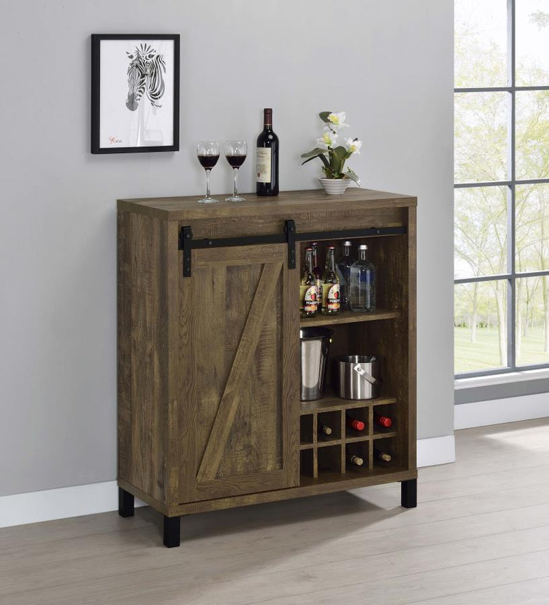Arlington - Sliding Door Home Bar Wine Cabinet