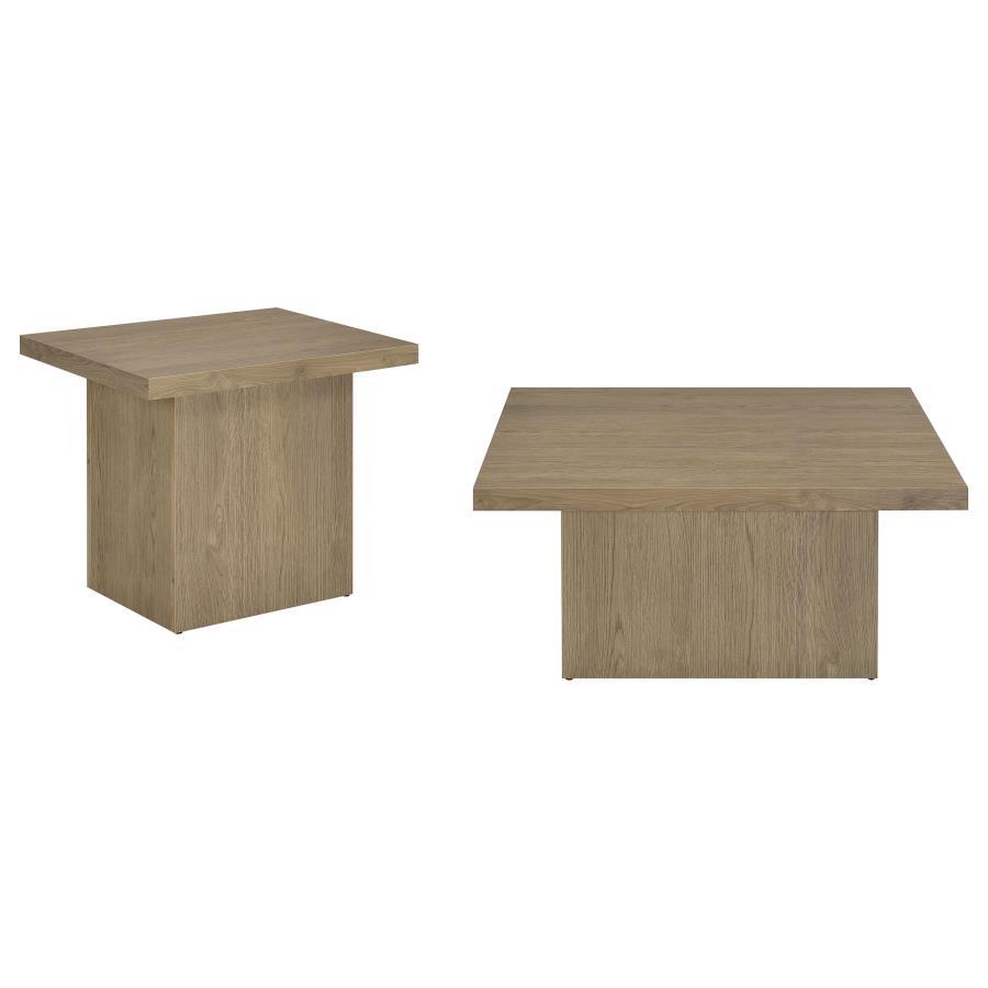 Devar Square Coffee and End Table Set