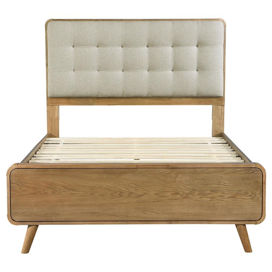 Robyn Mid-Century Wood Panel Bed