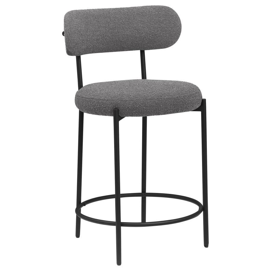 Viola Boucle Upholstered Bar Stool Set of 2
