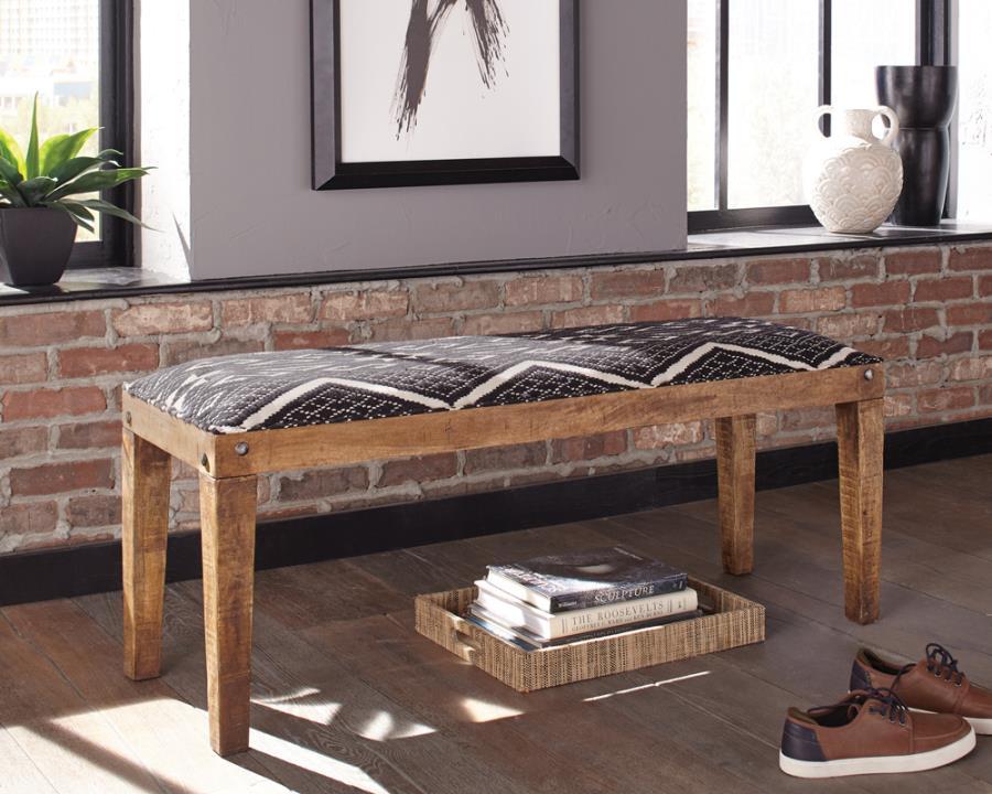 Lamont Fabric Upholstered Accent Bench