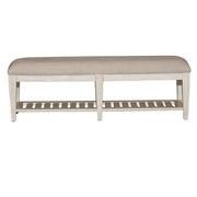Heartland Bed Bench – White