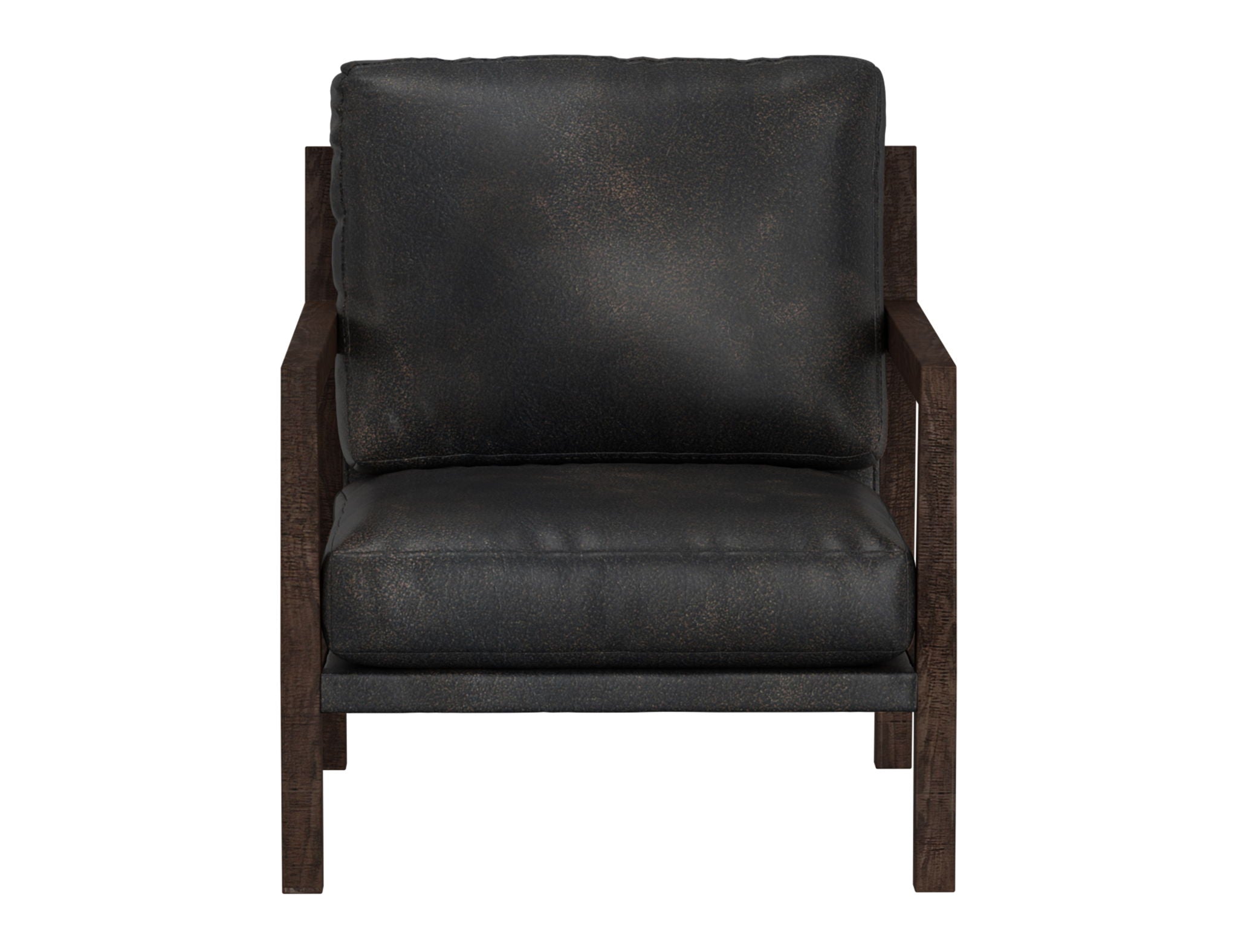 Milan Arm Chair with Solid Wood Frame