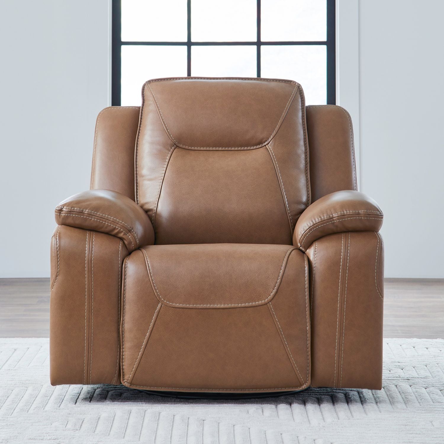 Callihan - Swivel Glider Recliner P3 - Brown