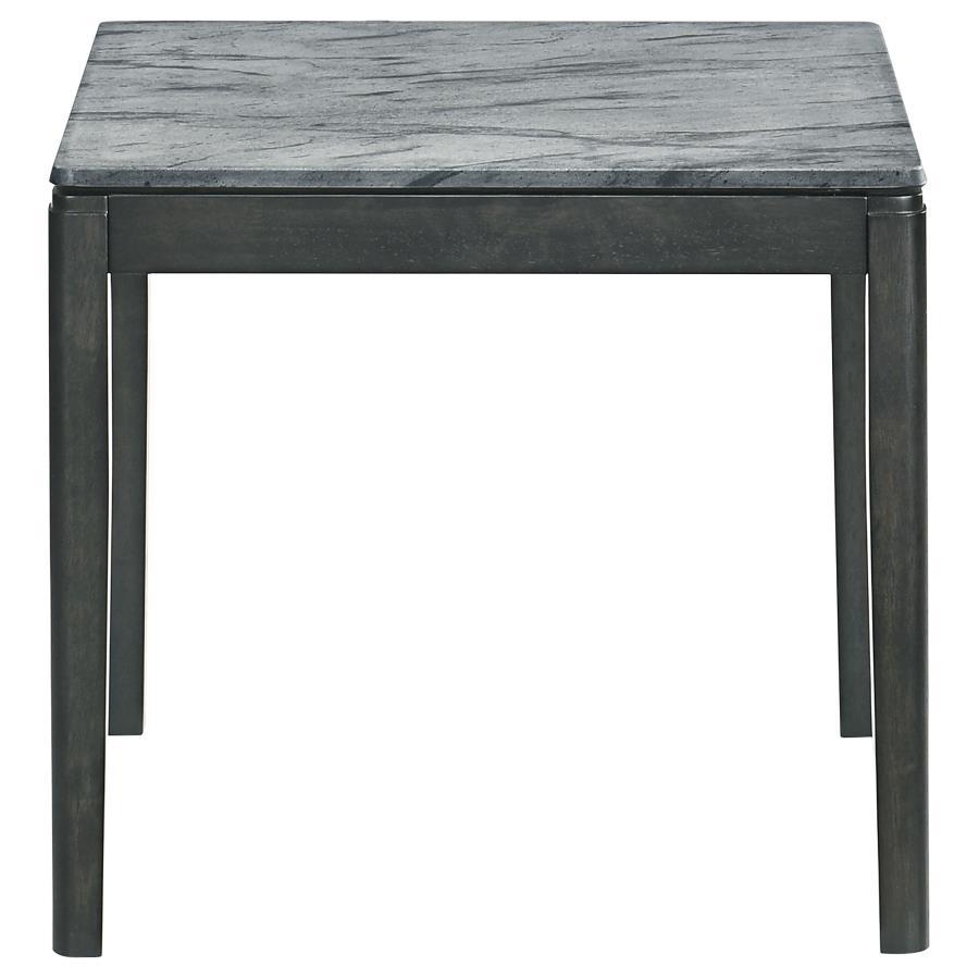 Mozzi - Square Faux Marble Side End Table