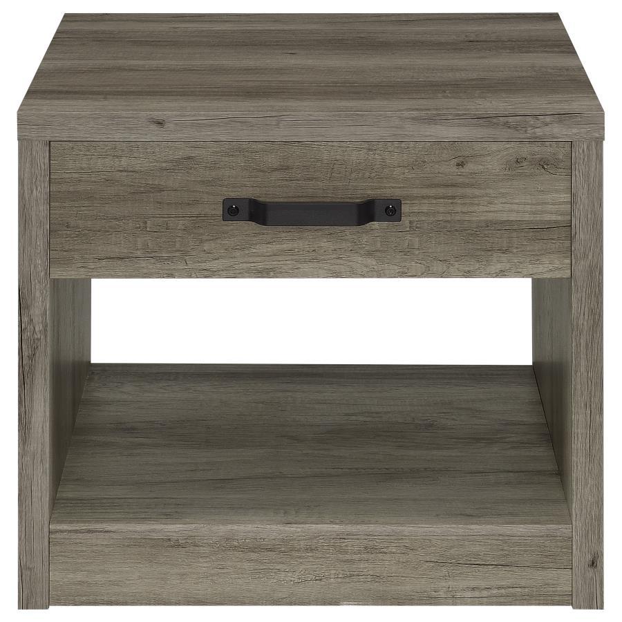 Felix - 1-Drawer Engineered Wood Side End Table
