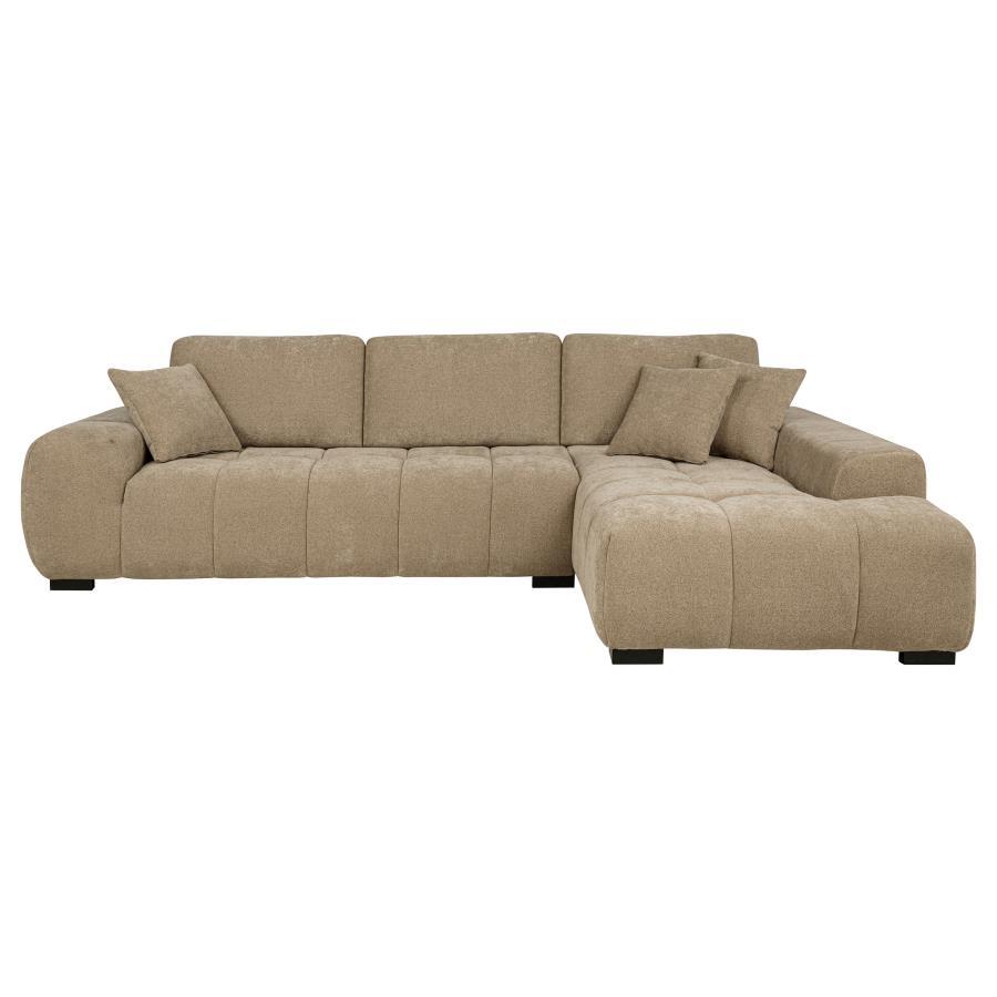 Octavia Upholstered Sectional Chaise Sofa
