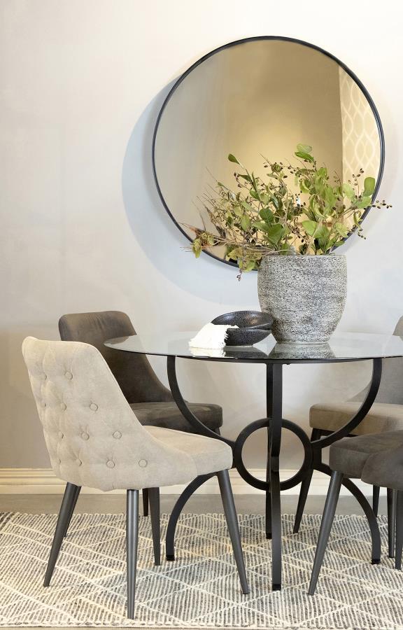 Upholstered Dining Side Chair Set of 2